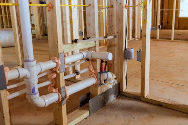 Rough Plumbing Installation in Newark