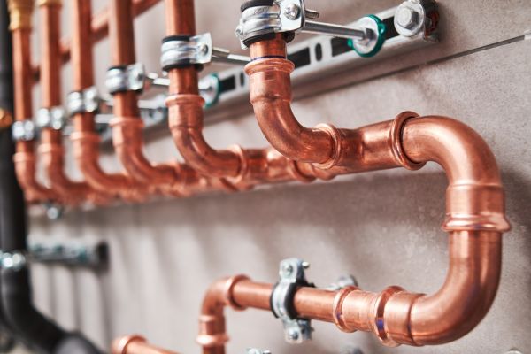 Copper Plumbing Installation in Newark
