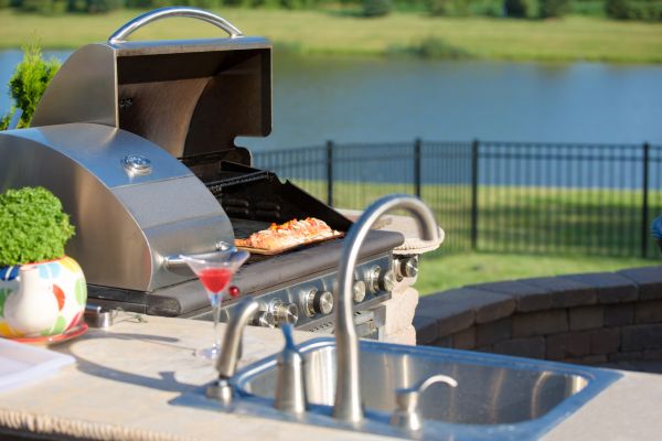 Outdoor Kitchen Plumbing in Newark