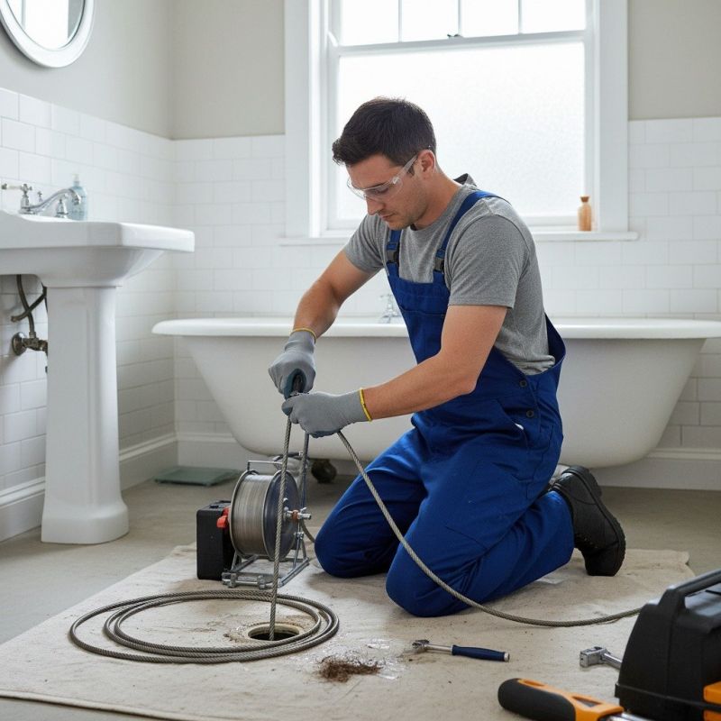 Bathtub Drain Clearing
