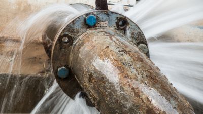 Main Water Line Repair detail