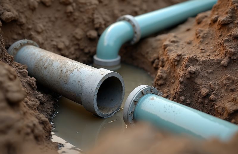 Underground Plumbing Service detail