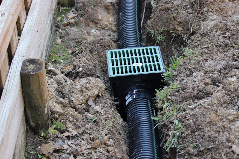 Garage Drainage Installation