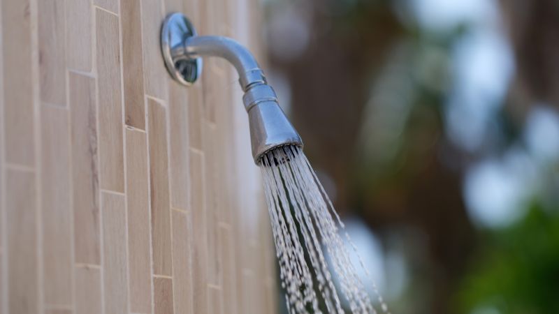 Outdoor Shower Plumbing